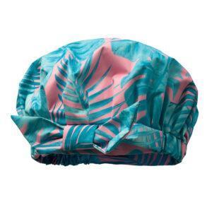 Luxury Shower Cap - Palm Blush